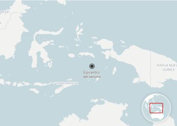 Indonesia sufre un violento sismo de magnitud 7,3 pero sin riesgo de tsunami