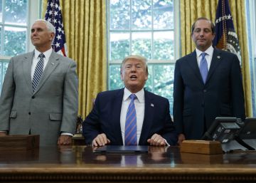 Trump aplaude el freno de la inmigración de López Obrador y descarta aranceles