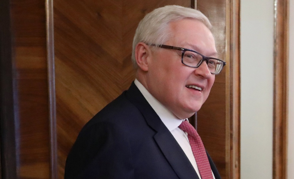 O vice-ministro das RelaÃ§Ãµes Exteriores russo, Sergei Ryabkov, em maio de 2018, em Moscou.