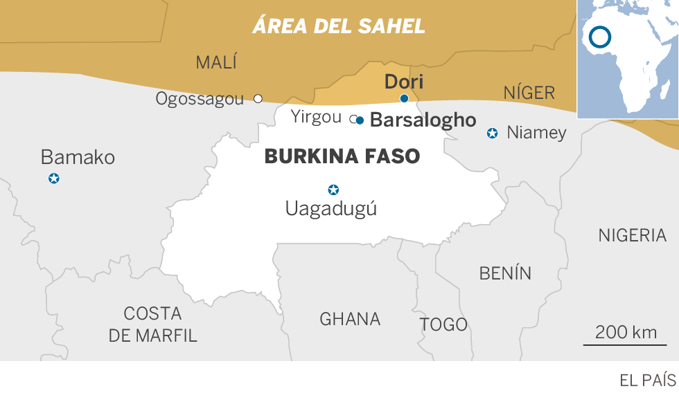 La violencia y el éxodo forzoso desangran al Sahel