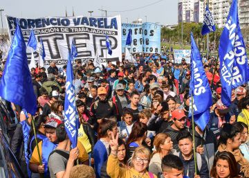 Las protestas colapsan Buenos Aires ante el deterioro de la crisis