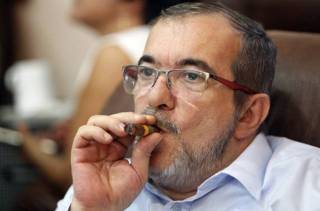 El líder del partido heredero de las FARC, Rodrigo Londoño Echeverri, alias 'Timochenko'.