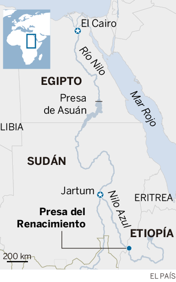 La batalla por la gran presa del Nilo amenaza con desatar una crisis regional