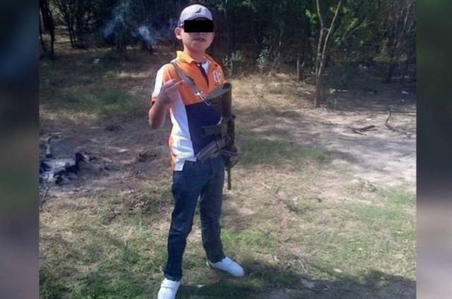 Juanito Pistolas, sicario de 16 años, abatido en Tamaulipas (México).
