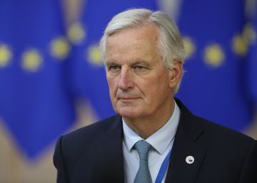 Michel Barnier, jefe negociador de la Comisión Europea, este jueves en el Parlamento Europeo.rn 