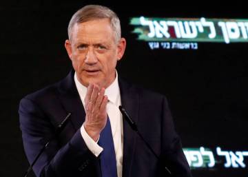 El exgeneral Gantz abre la senda de la derrota electoral de Netanyahu