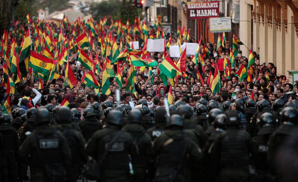 Resultado de imagen para bolivia protesta