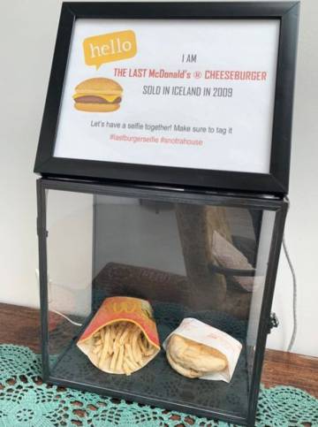 Así Se Conserva La última Hamburguesa De Mcdonalds De