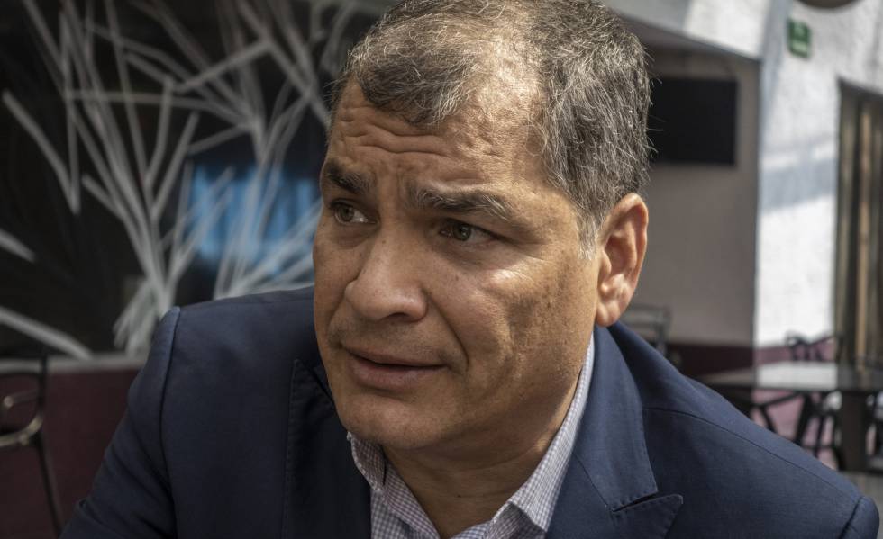 Rafael Correa, el miércoles pasado en Ciudad de México.