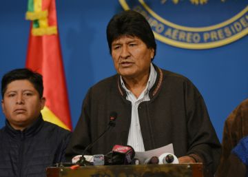 Evo Morales, este domingo en El Alto.