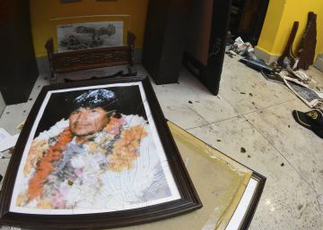 La casa de Evo Morales en Cochabamba fue asaltada este domingo. 