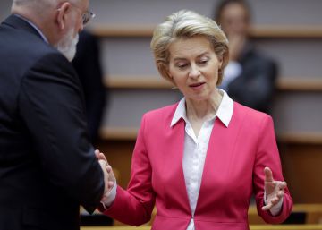 La presidenta electa de la Comisión Europea, Ursula von der Leyen.