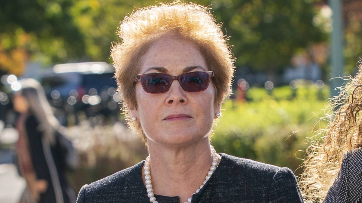 Yovanovitch, el 11 de octubre en Washington.