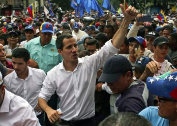 Guaidó pide reactivar la presión en las calles contra Maduro