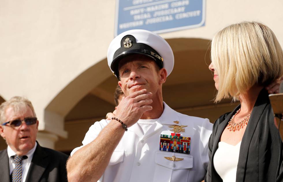 El suboficial jefe del Navy SEAL Edward Gallagher.