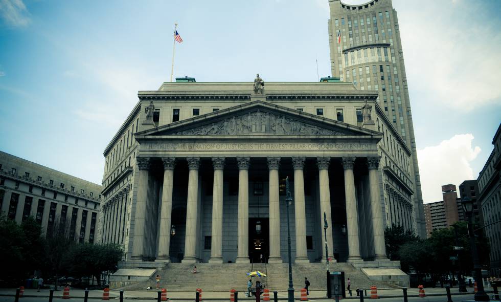 La Corte Suprema de Nueva York.