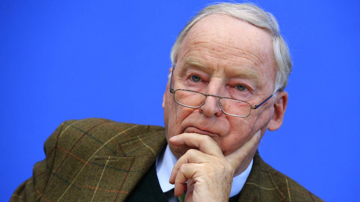Alexander Gauland, en una conferencia en Berlín.