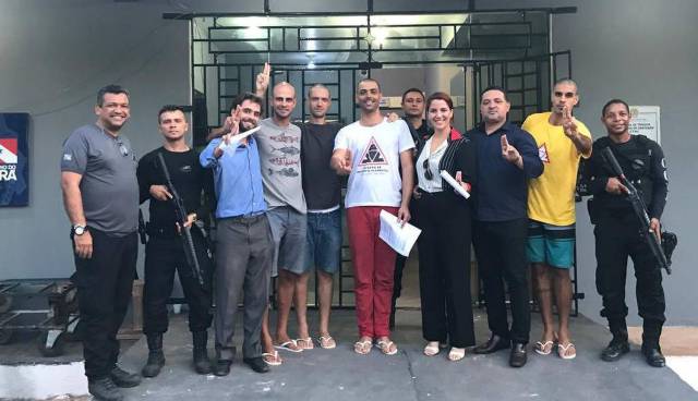 Los ambientalistas acusados en Brasil.