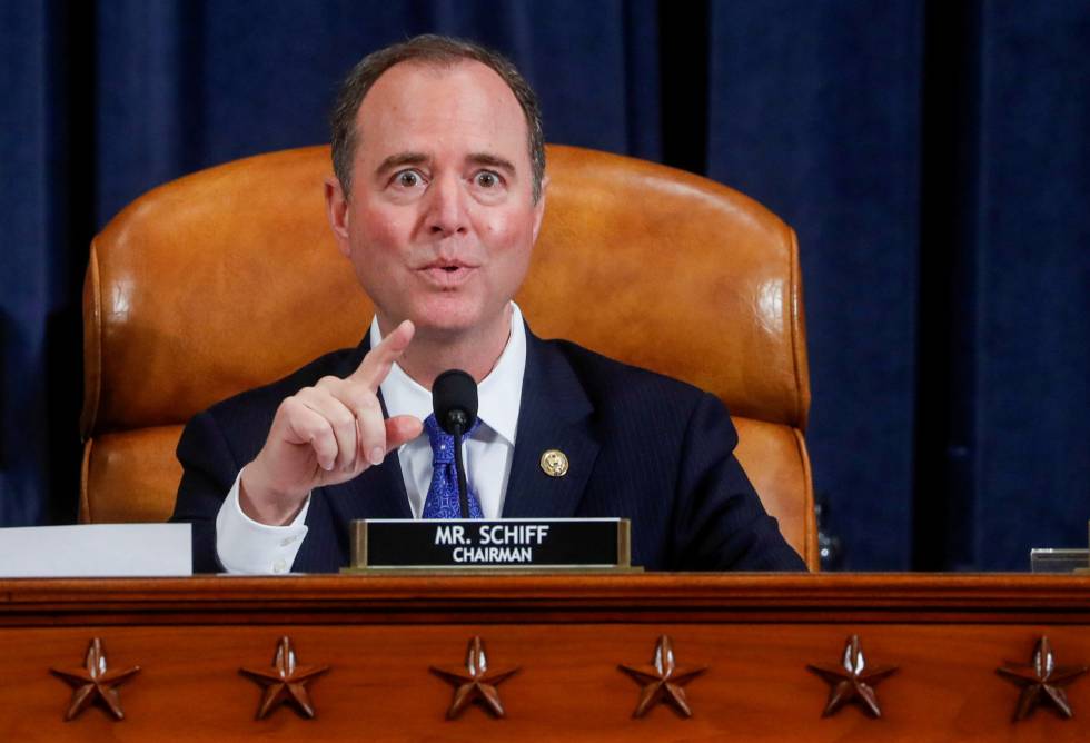 El jefe del Comité de Inteligencia de la Cámara de Representantes, Adam Schiff.
