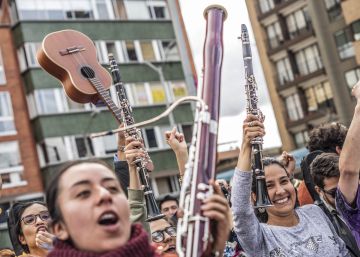 Las protestas en Colombia tienen banda sonora