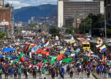 Las protestas mantienen el pulso al Gobierno de Iván Duque en Colombia