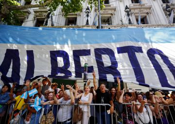 Fiesta peronista en las calles: “Presidente, Alberto presidente”