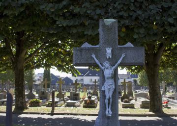 Un cementerio francés. 