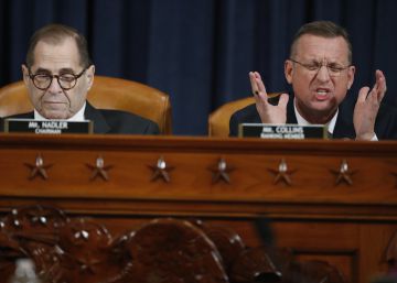 El Comité Judicial aprueba los dos artículos del ‘impeachment’ a Trump tras 14 horas de tenso debate