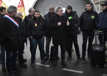 La izquierda francesa busca un salvavidas en la protesta por las pensiones