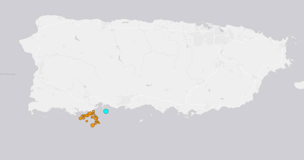 Temblor en Puerto Rico