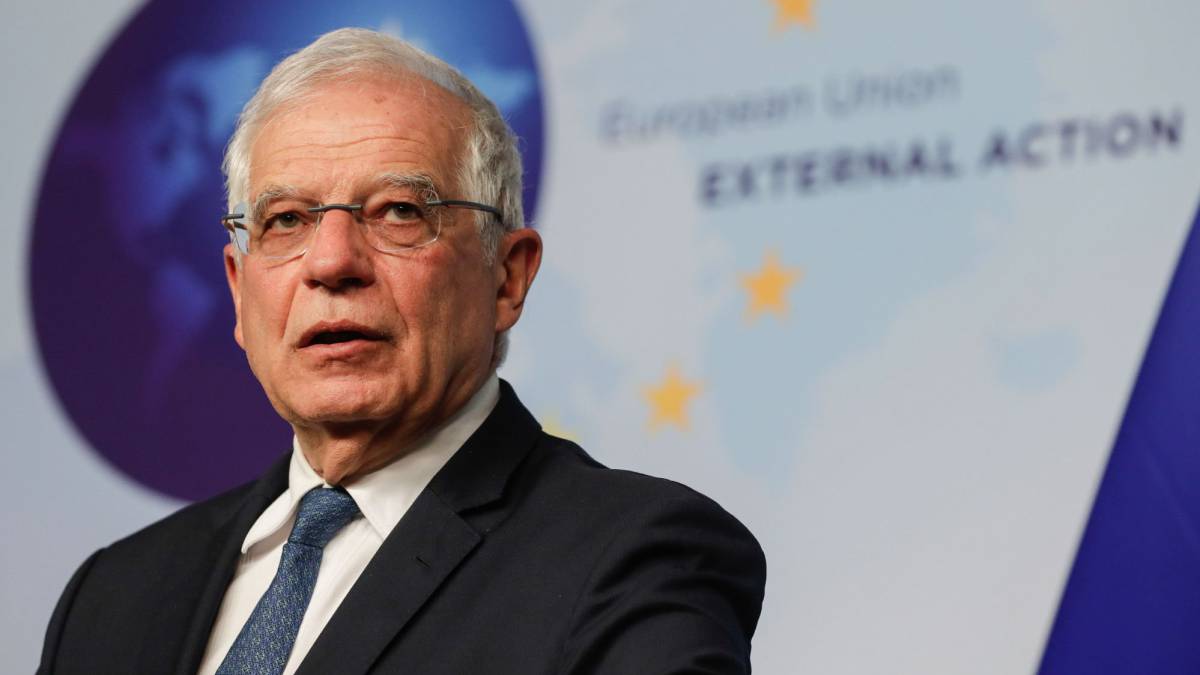 El Alto Representante de Política Exterior de la UE, Josep Borrell, en Bruselas,