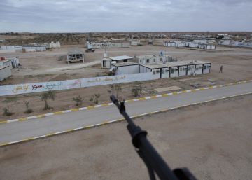 La base aérea de Ain al Asad en el oeste de Irak.