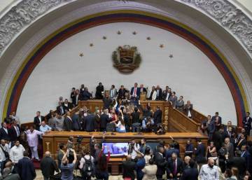 El caos de un hemiciclo que dibuja a Venezuela