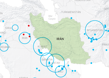 El pulso militar entre Irán y EEUU en el tablero de Oriente Próximo
