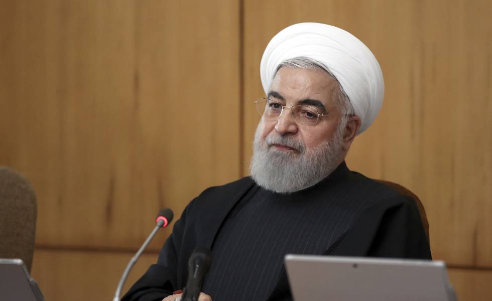El presidente iraní Hasan Rohani, este miércoles en Teherán.