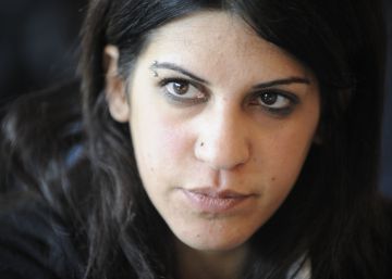 Lina Ben Mhenni, en 2011.