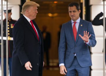 Guaidó sella su gira con el espaldarazo de Trump en la Casa Blanca
