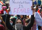 Cientos de mujeres se manifiestan en Irak para defender su papel en la protesta