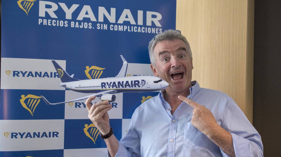 mililitros avion ryanair