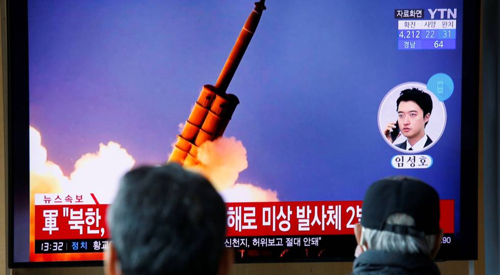 Corea del Norte lanza dos misiles al mar | Internacional | EL PAÍS