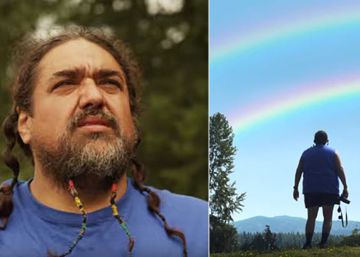 Muere a los 57 años el hombre que conmovió al mundo con el vídeo de un arcoíris doble