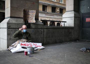 Más de 100 millones de libras para que las personas sin hogar no tengan que volver a las calles tras la pandemia