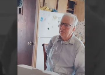 10.000 euros de propina para un repartidor de pizza de 89 años