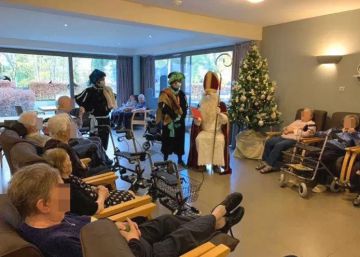 Contagiados en una residencia de Bélgica 61 ancianos tras una fiesta de San Nicolás