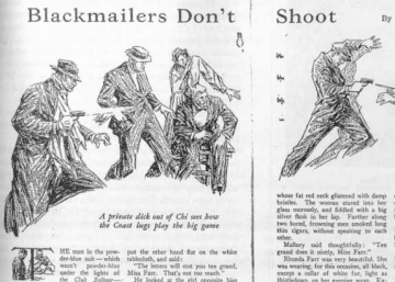 Los chantajistas no disparan, ¿o sí?