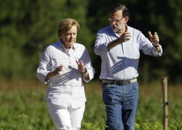 El euro, Alemania y España