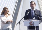 Rajoy inaugura La Pepa entre protestas por el paro