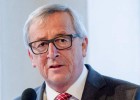 Jean-Claude Juncker, este jueves, en &Aacute;msterdam.