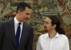 El Rey Felipe VI recibe al l&iacute;der de Podemos, Pablo Iglesias, este viernes.