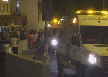 Evacuados por un incendio 200 pacientes del hospital de Jerez de la Frontera